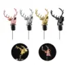 deer shape metal wine bottle pourer