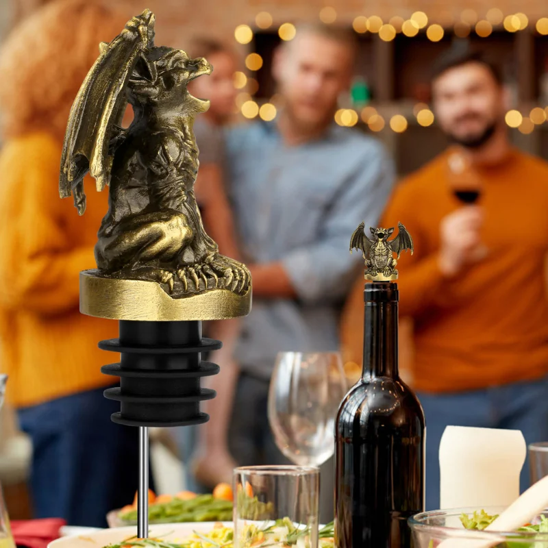 Gothic Gargoyle Wine Pourera animal shape