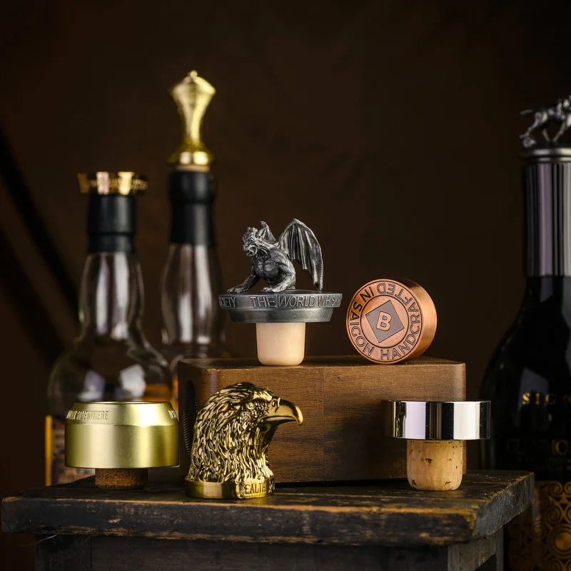 animal shape wine cap 1