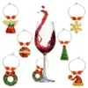 wine glass charms metal accessories
