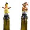 snowman shape wine stopper