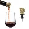 lion wine pourers