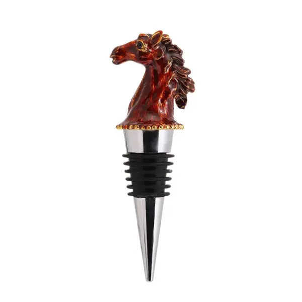 horse head shape wine stopper