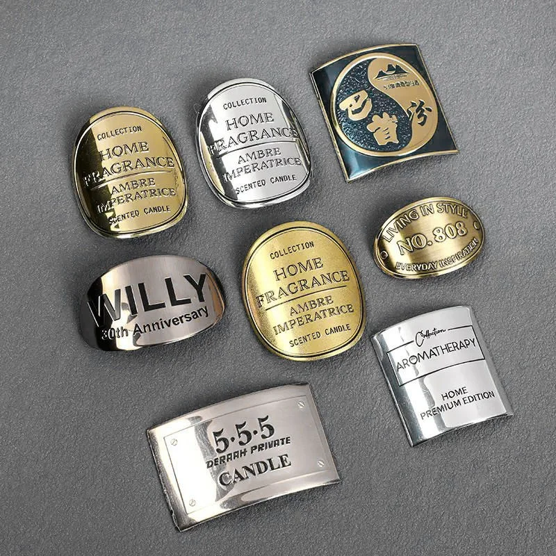 wine metal label 13