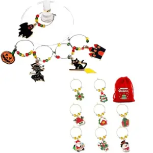 christmas wine accessories