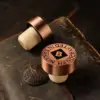 Embossed Logo Metal Wine Cap