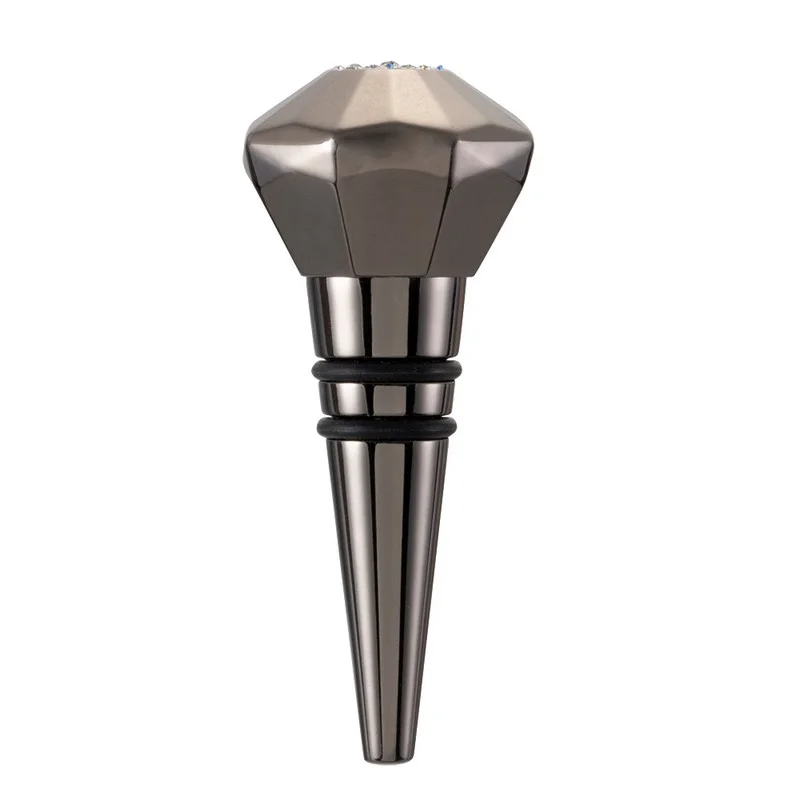 black wine stopper