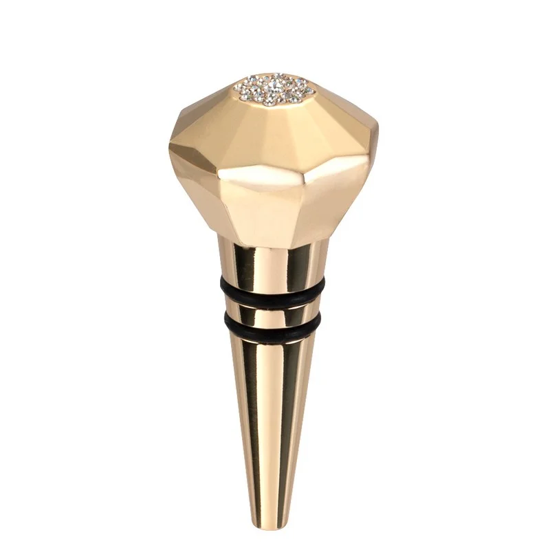 gold wine stopper